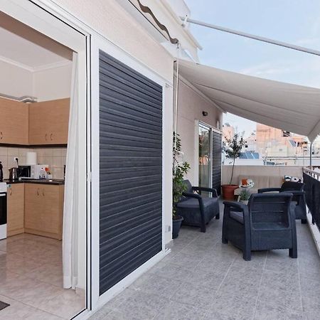 Big Terrace Near Metro And Athens Center Apartamento Exterior foto